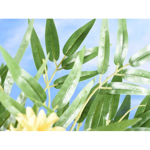 Set 2 crengute Bambus artificial 73 cm