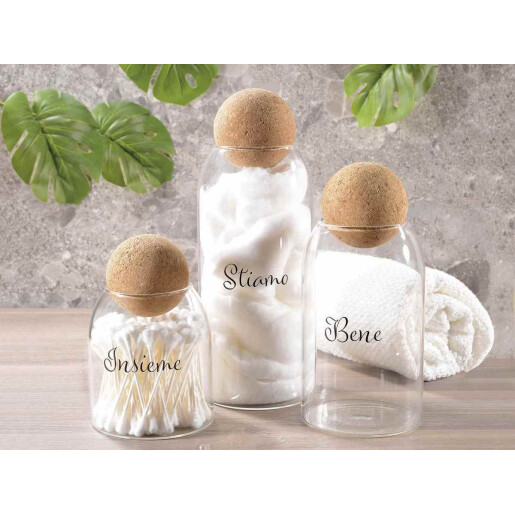 Set 6 borcane 8.5x24 cm, 8.5x19 cm, 8.5x14 cm