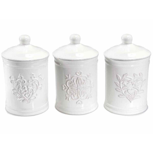 Set 3 borcane ceramica 11.5x19 cm