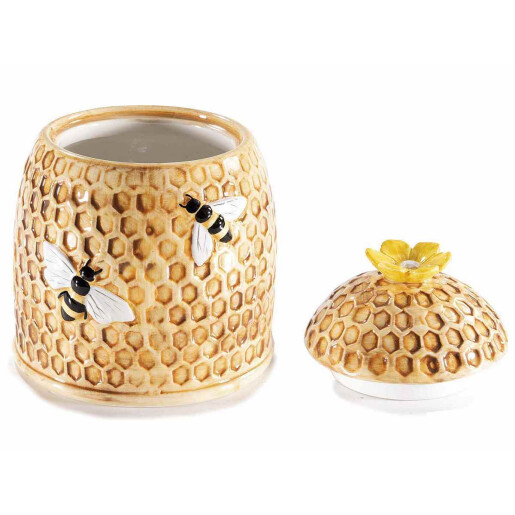 Borcan ceramica multicolora Albinuta Ø 11 cm x 13 H