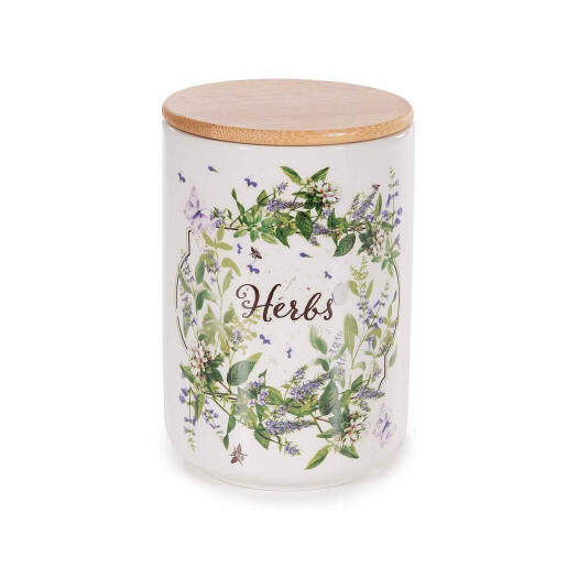 Set 2 borcane Herbs Ø 10 cm x 15 H