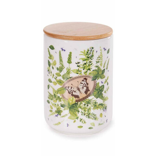 Set 2 borcane Herbs Ø 10 cm x 15 H