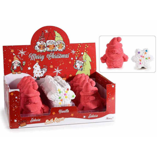 Set 2 bombe pentru baie aroma Craciun 84 g, 95 g