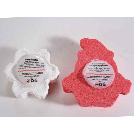 Set 2 bombe pentru baie aroma Craciun 84 g, 95 g