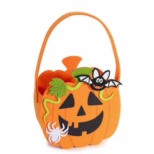 Set 2 gentute Halloween textil multicolor cm 14x7,5x27 H