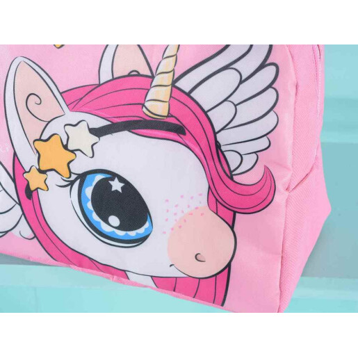 Geanta termoizolanta textil multicolor Unicorn cm22x13,5x19H 