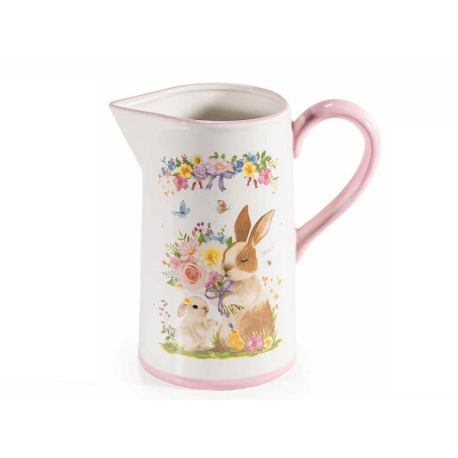 Carafa Paste ceramica multicolora cm 17,5 x 10,5 x 18 H