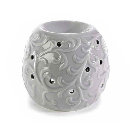 Difuzor parfum camera ceramica gri III Ø 9 cm x 9,5 H