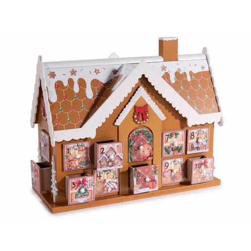 Calendar Advent Craciun cm 28,5 x 12 x 24 H