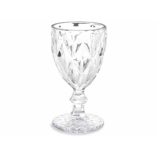 Set 6 pahare sticla Ø 8 cm x 15,5 H, 250 ml