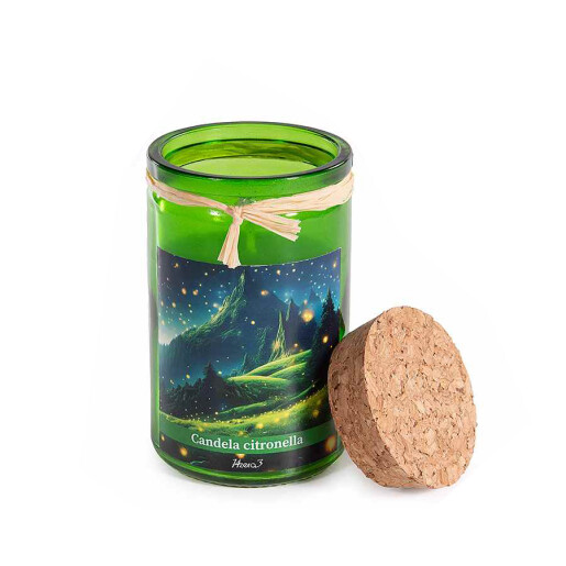 Set 4 lumanari parfumate in borcan Ø 5,5 cm x 9,5 H