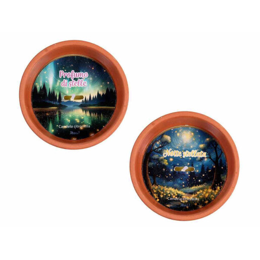 Set 2 lumanari parfumate Ø 7,5 cm x 6 H