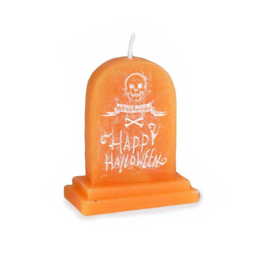 Set 3 lumanari Halloween ceara multicolora cm 6 x 3,5 x 7,5 H