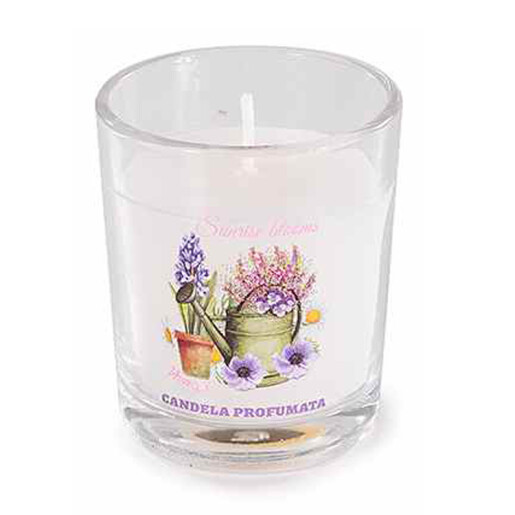 Lumanare parfumata in cutie cadou Sunrise Blooms Ø 5,5 cm x 6,5 H