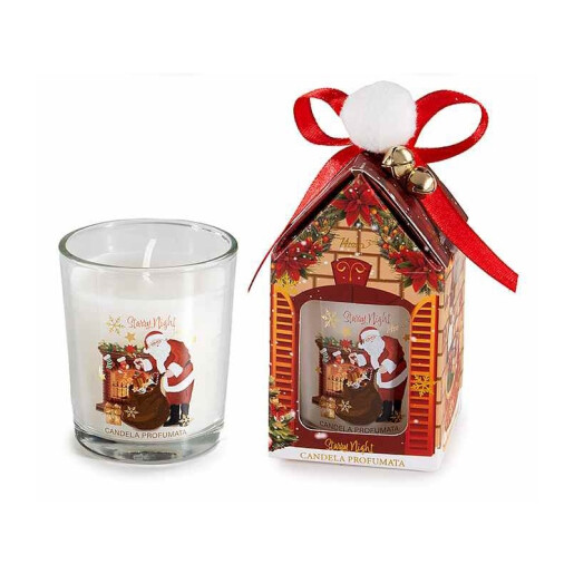 Lumanare parfumata Craciun aroma Flori de Portocal Ø 5,5 cm x 6,5 H
