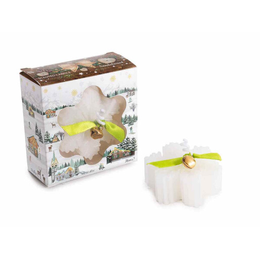 Set 8 lumanari parfumate Fulg 6,5 x 5,5 x 2 H