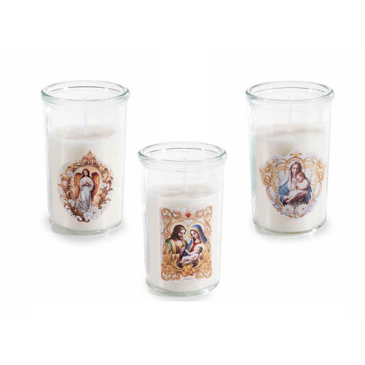 Set 3 lumanari  Ø 6,5 cm x 10 H