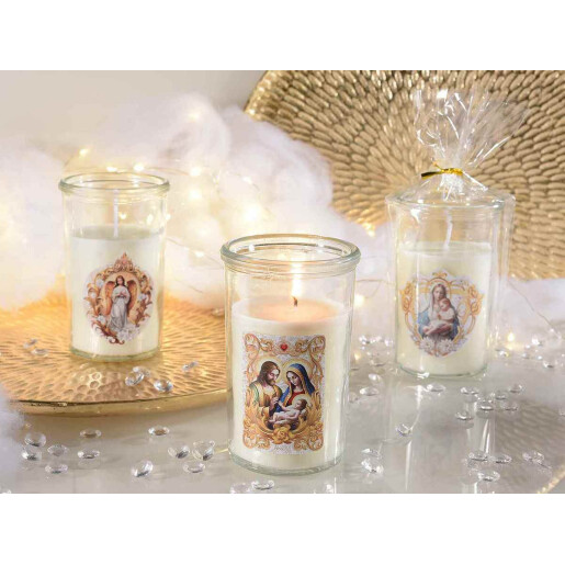 Set 3 lumanari  Ø 6,5 cm x 10 H