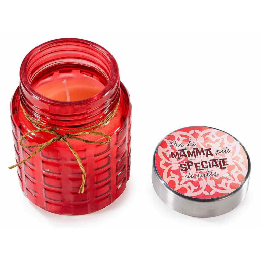 Set 4 lumanari parfumate in borcan Ø 8 cm x 10 H