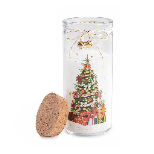 Lumanare parfumata Craciun aroma Fructe Padure Ø 6 cm x 14,5 H