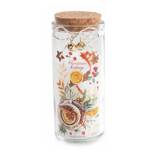 Lumanare parfumata Craciun aroma Christmas Cottage Ø 6 cm x 14,5 H