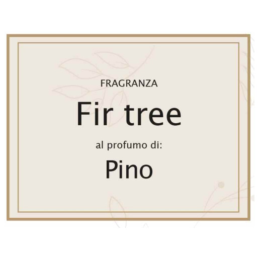 Set 4 lumanari parfumate aroma Iarna Ø 6,5 cm x 8 H
