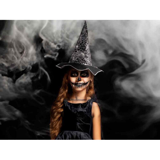 Set 3 palarii Halloween poliester multicolor III Ø 39 cm x 34 H