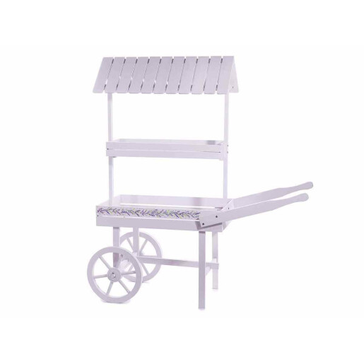 Carucior candy bar lemn mov 132x55x150 cm