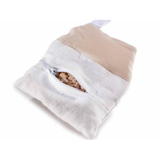 Saculet cu granule parfum Iasomie cm 10 x 11 H