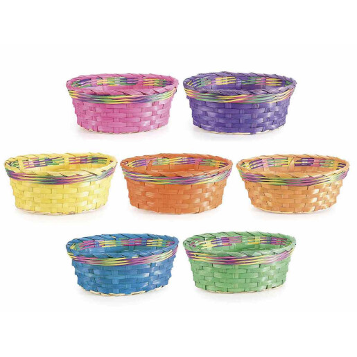 Set 14 cosuri bambus multicolor 26x20.5x10 cm
