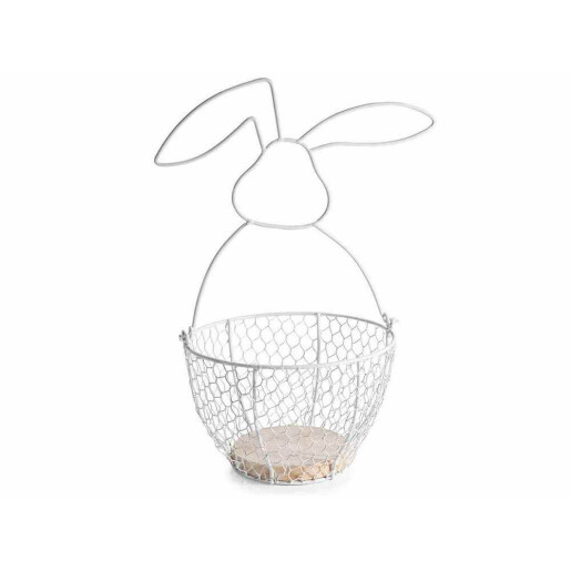 Cos Paste metal lemn Ø 17 cm x 31,5 H