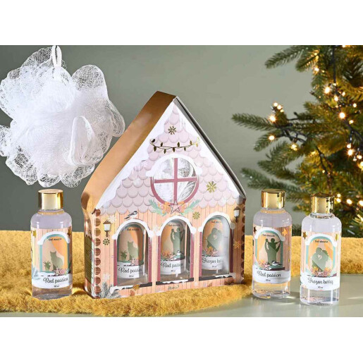 Set 3 geluri dus si burete Craciun 15x4x19  cm