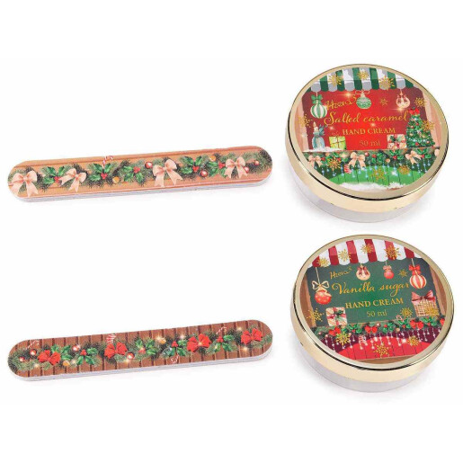 Set 2 cutii cadou Craciun 8.5x4x10.5 cm