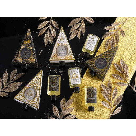 Set 4 geluri dus, cadou Craciun cm 9 x 3 x 15 H, 60 ml