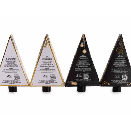 Set 4 geluri dus, cadou Craciun cm 9 x 3 x 15 H, 60 ml