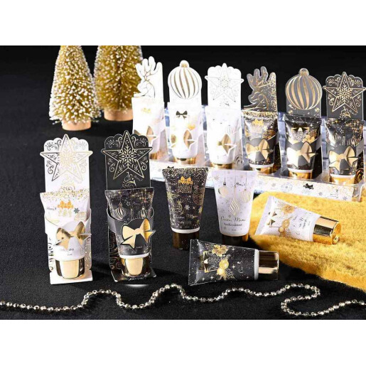 Crema maini aroma Craciun in cutie cadou IKIII cm 5 x 3 x 14 H, 25 ml