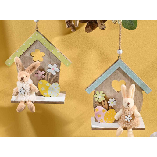 Set 2 decoratiuni Paste 13.5x8x14.5 cm