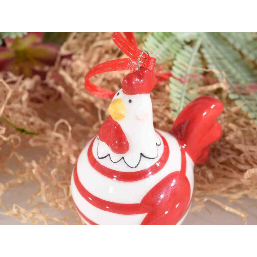 Set 4 figurine Gaini Paste ceramica multicolora  5,5 x 4 x 6 H