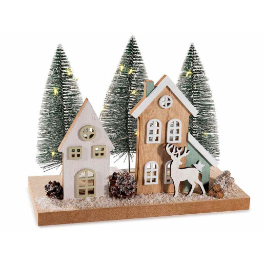 Decoratiune Craciun cm 24 x 10 x 18 H