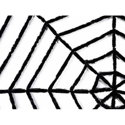 Panza Paianjen Halloween textil negru Ø 65cm