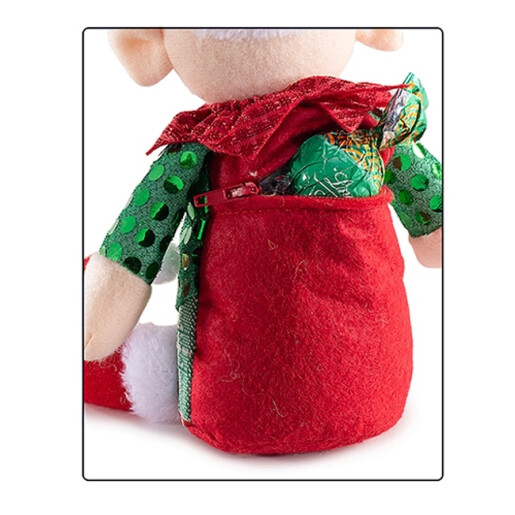 Set 2 figurine Elfi textil 14x7x24 cm