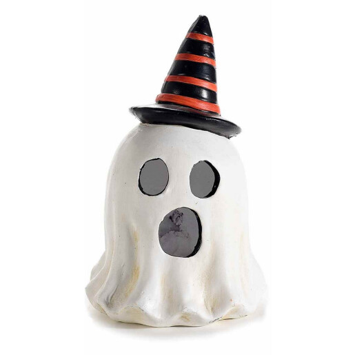 Set 2 figurine Halloween Fantoma teracota multicolora cu led Ø 13,5 cm x 21 H