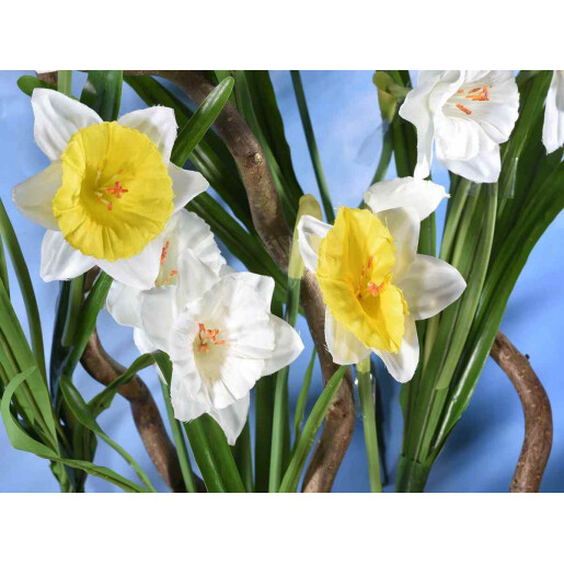 Set 2 flori artificiale Narcise 50 cm