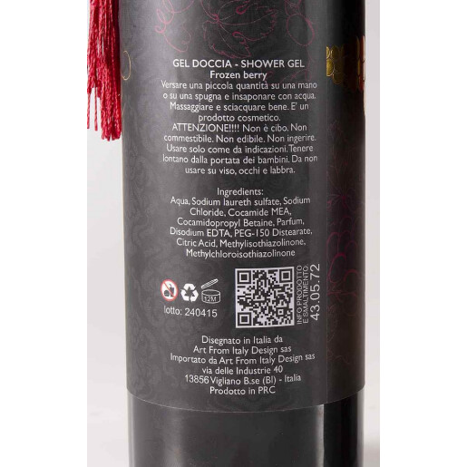 Gel dus aroma Frozen Berry Ø 6 cm x 26,5 H, 530 ml