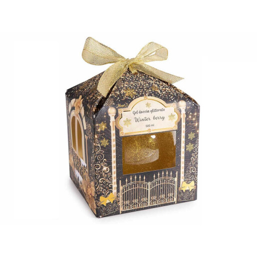 Gel dus, cadou Craciun  Winter Ø 8 cm x 9,5 H, 500 ml