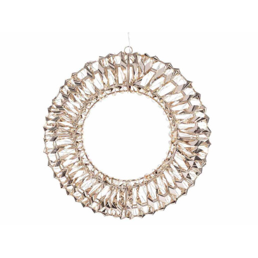 Coronita metal 480 leduri, 40 cm