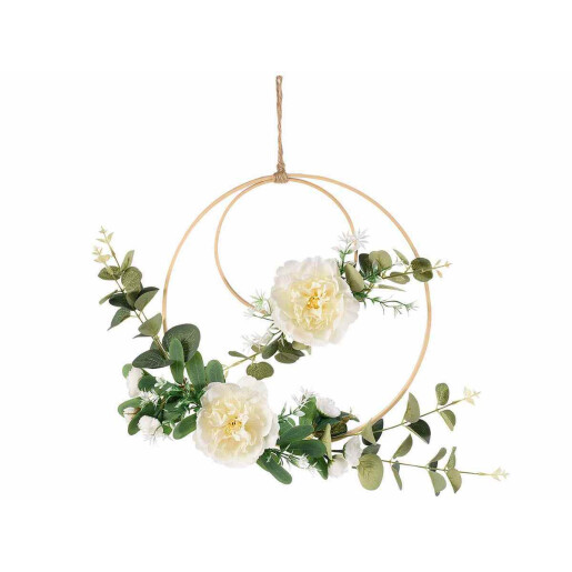 Coronita flori artificiale 30 cm