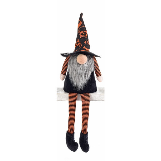 Figurina Halloween textil multicolor II cm 9x7x33H