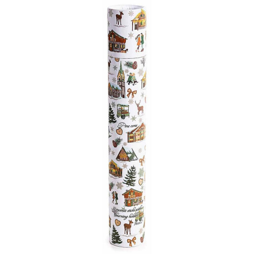 Set 30 betisoare parfumate cu suport lemn aroma Conuri de Brad Ø 4,5 x 29 H