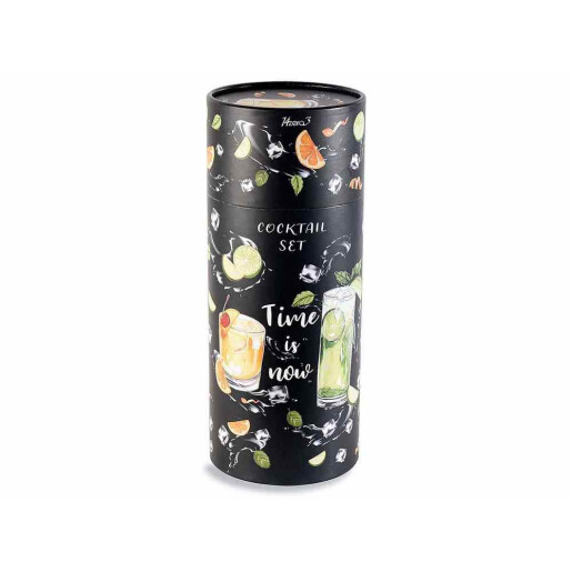 Set cocktail 5 piese Ø 11,5 cm x 28 H